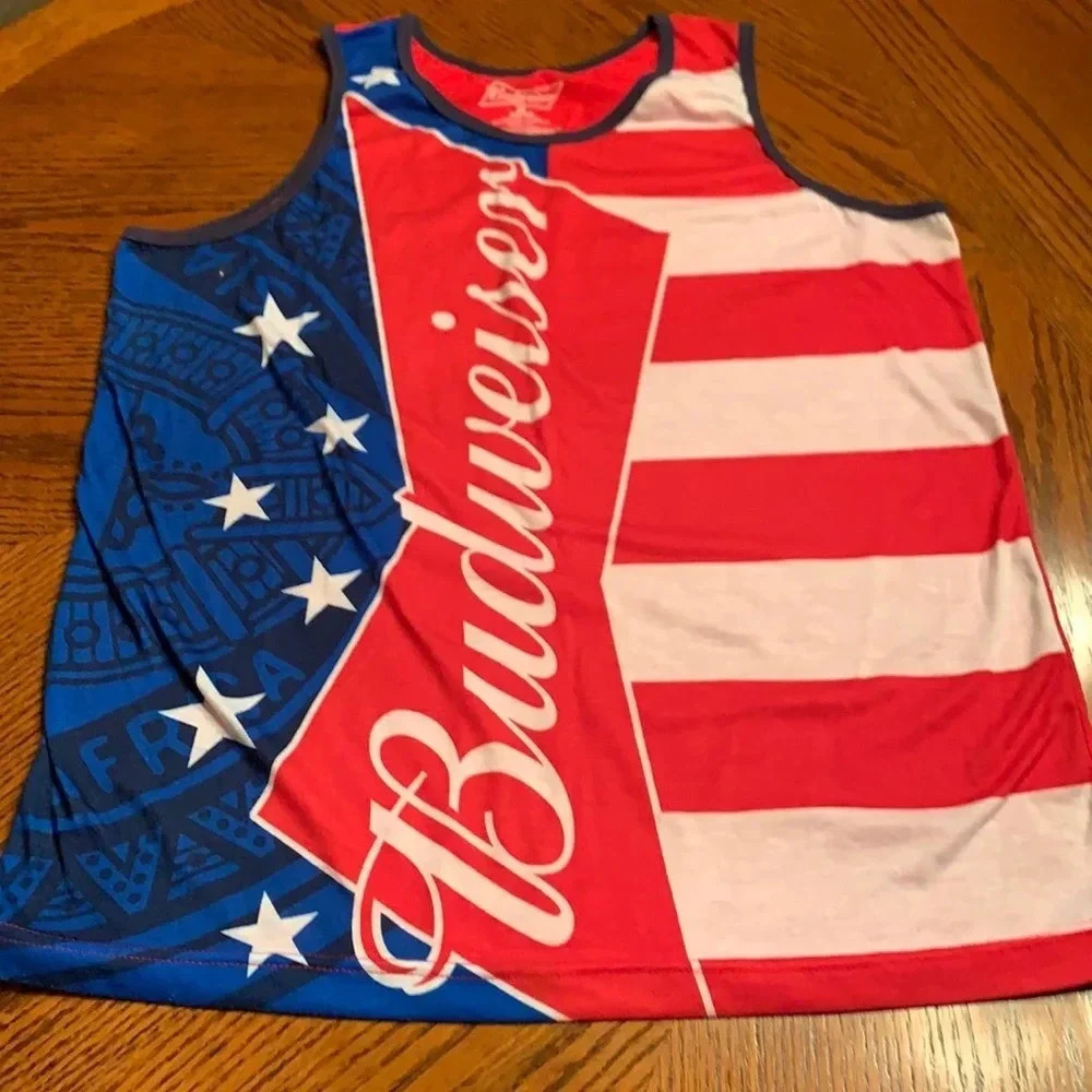 Budweiser Tank Top Tee Shirt